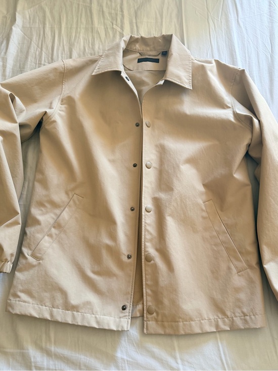 Uniqlo Other - Men's Lightweight Uniqlo Coach Jacket - Beige
